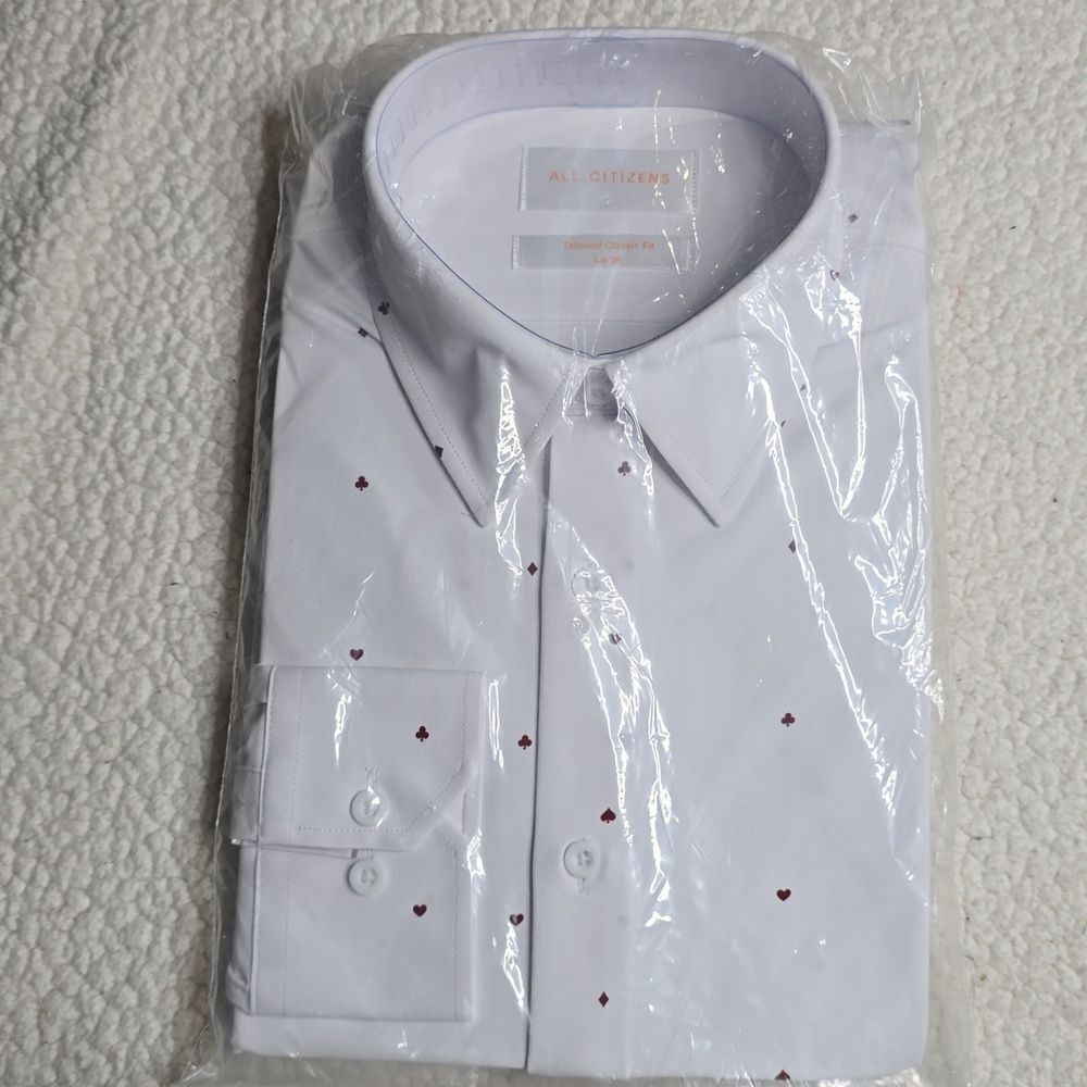 1459 NWT All Citizens Tailored Classic Fit Large Royal Flush - Picture 2 of 6